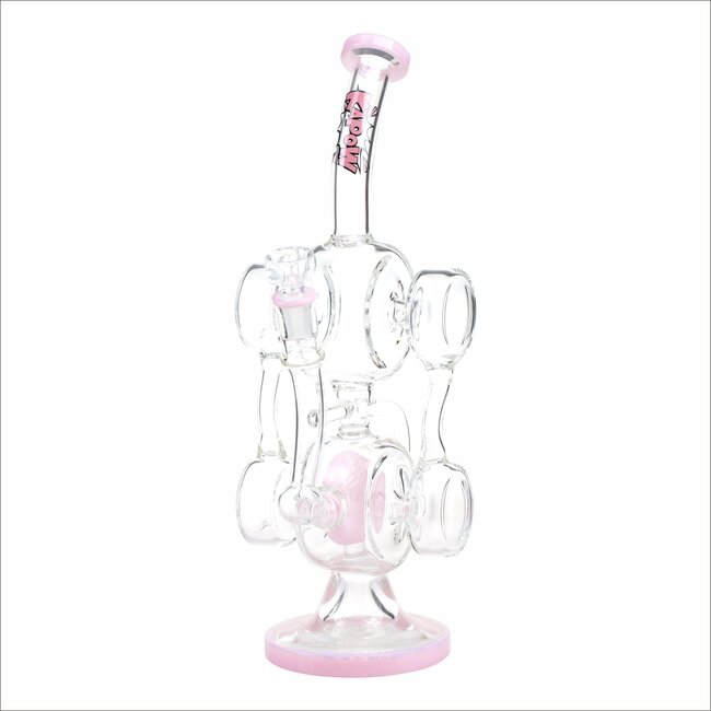 KAPOW  13'' TWIN DISC WATER PIPE C1572