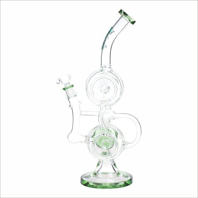 KAPOW  13'' TWIN DISC WATER PIPE C1572
