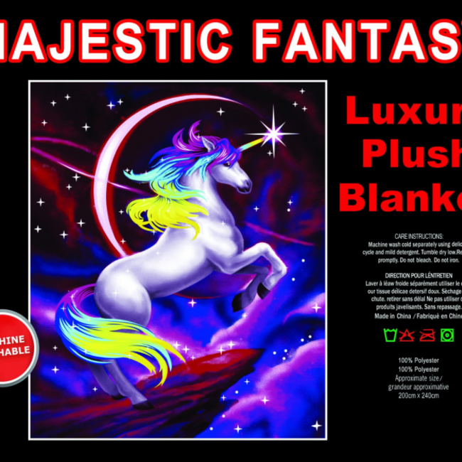 MAJESTIC FANTASY LUXURY BLANKET QUEEN