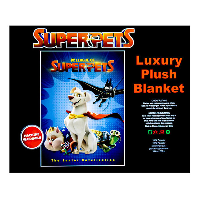 SUPERPETS  LUXURY BLANKET QUEEN