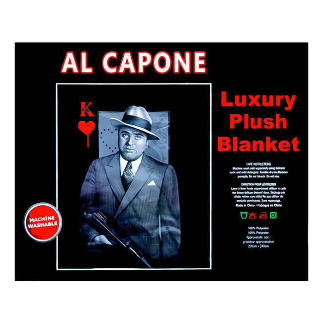 AL CAPONE LUXURY BLANKET QUEEN