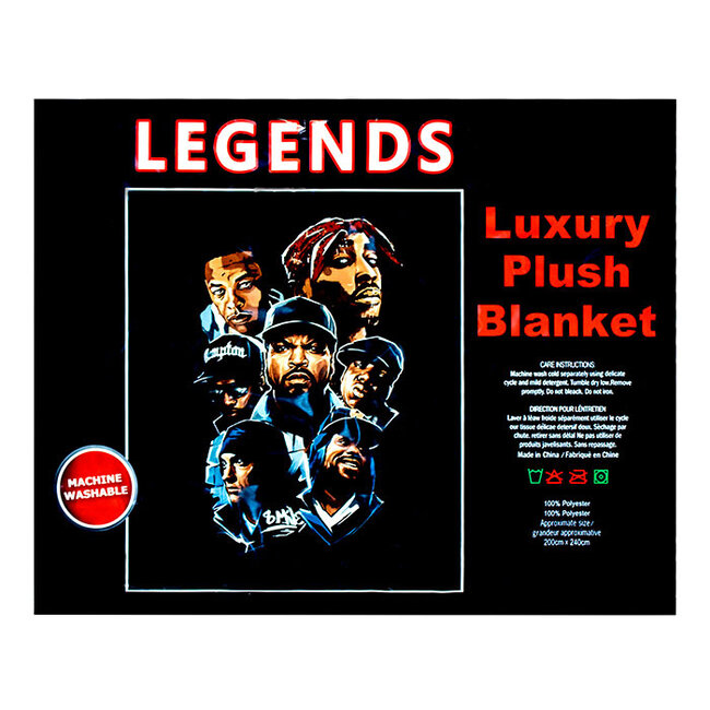 LEGENDS  LUXURY BLANKET QUEEN