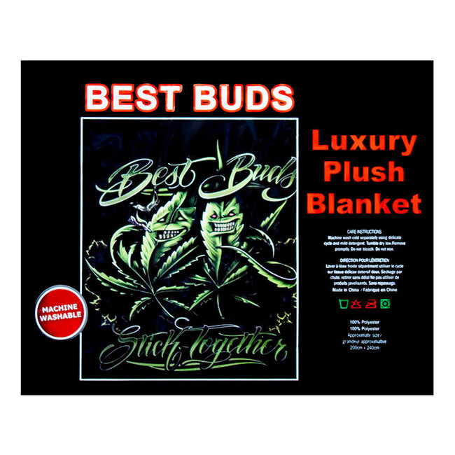 BEST BUDS  LUXURY BLANKET QUEEN