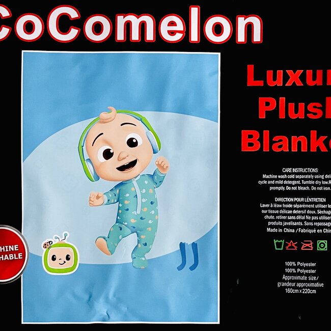 COCO MELON LUXURY BLANKET QUEEN