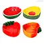 FRUIT POLYRESIN ASHTRAY ASH253