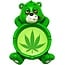 STONER BEAR POLYRESIN  ASHTRAY-ASH271