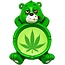 STONER BEAR POLYRESIN  ASHTRAY-ASH271