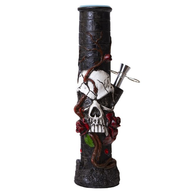 10'' SKULL  RESIN  BONG OSH-175-05