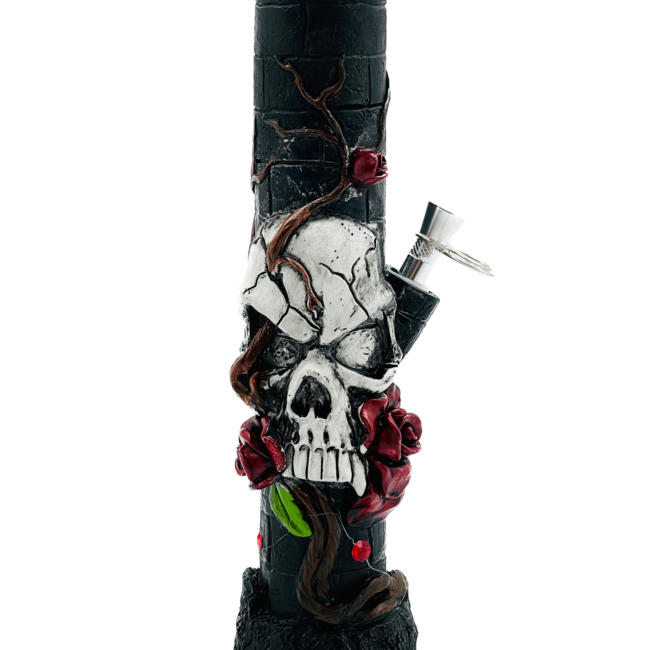 10'' SKULL  RESIN  BONG OSH-175-05