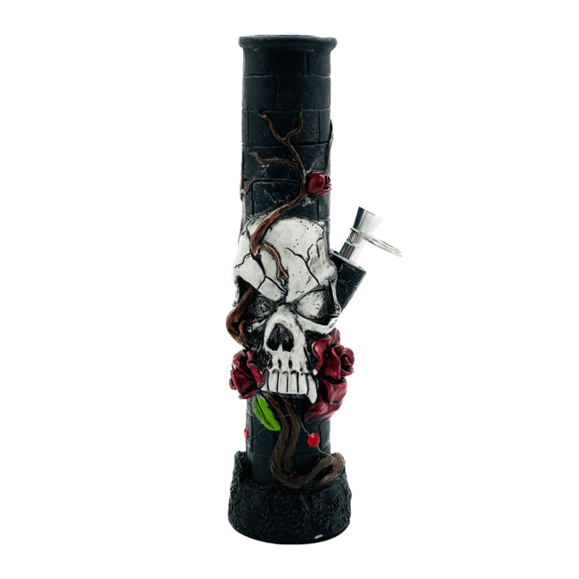 10'' SKULL  RESIN  BONG OSH-175-05