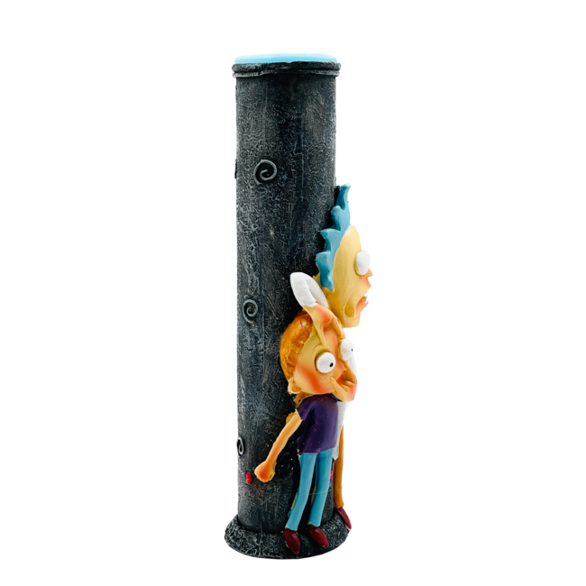12'' RICK MORTY RESIN BONG  OSH-175-01