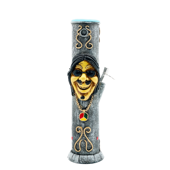 12'' GOLD GANGSTER  RESIN BONG  OSH-175-03