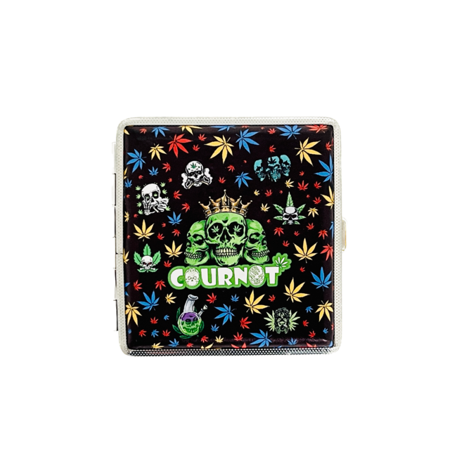 SKULL COURANOT 84MM CIGARETTE CASE