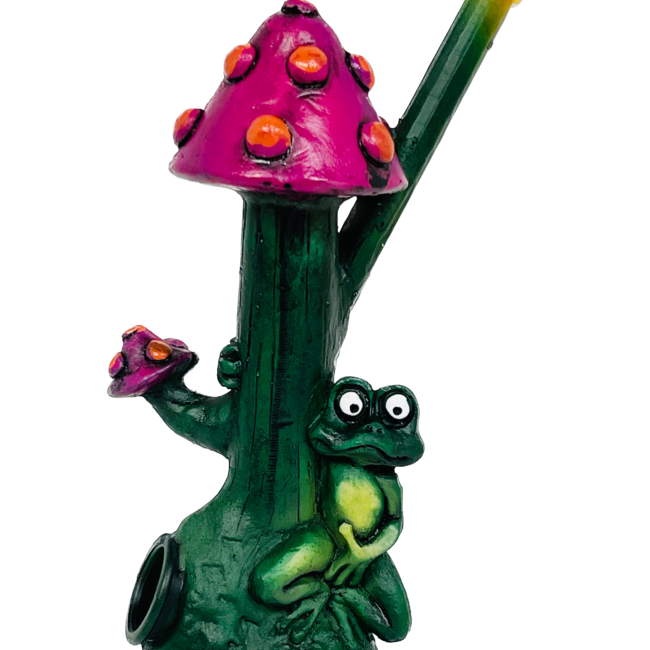 MUSHROOM TOAD RESIN PIPE YD450-15