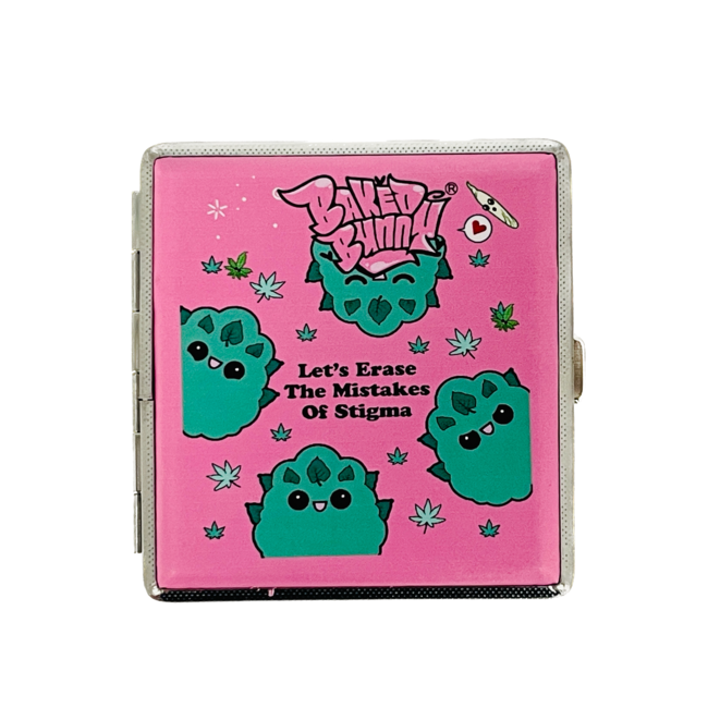 PINK BAKED BUNNY  CIGARETTE CASE CA74-BB