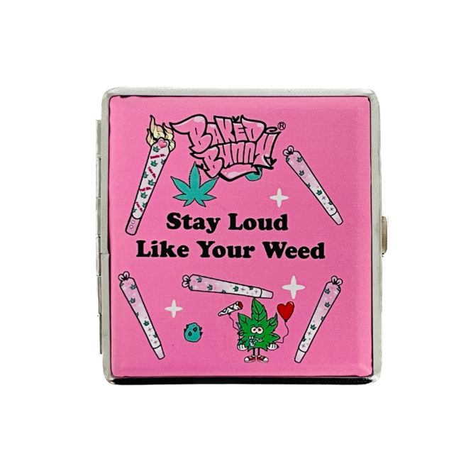 PINK BAKED BUNNY  CIGARETTE CASE CA74-BB