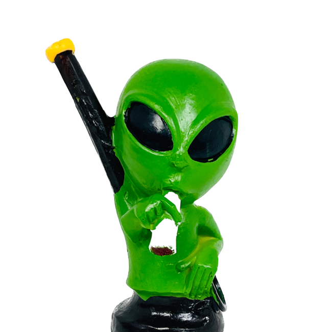 GREEN ALIEN RESIN PIPE YD450-30