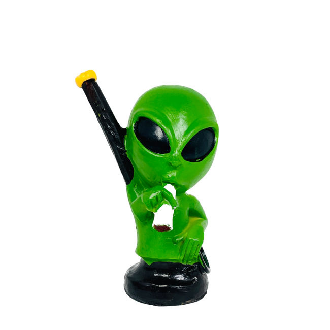 GREEN ALIEN RESIN PIPE YD450-30