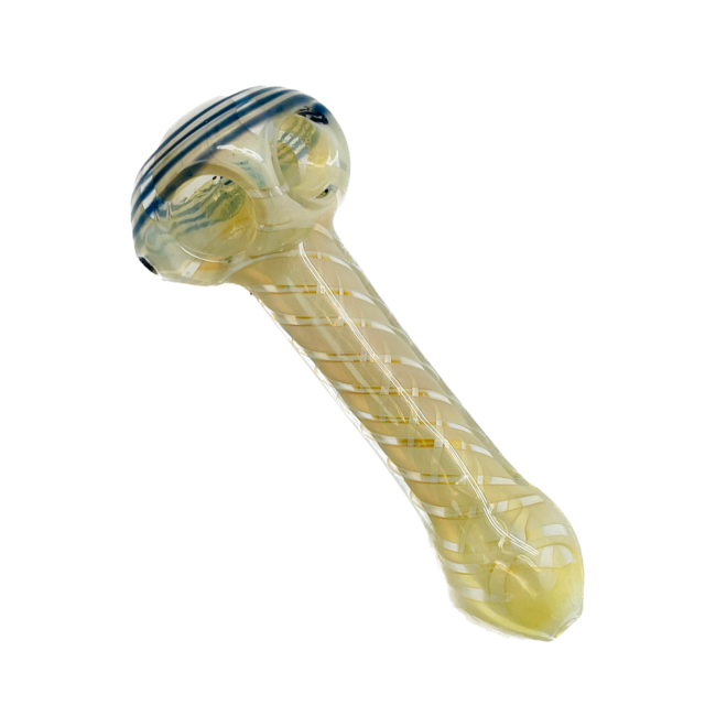 5'' DOUBLE BOWL GLASS PIPE