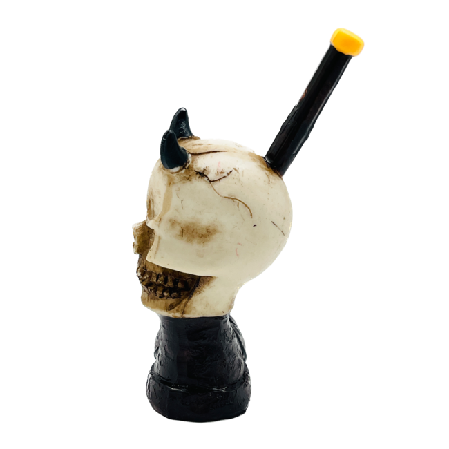 SKULL RESIN PIPE YD450-41