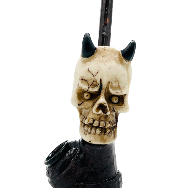 SKULL RESIN PIPE YD450-41