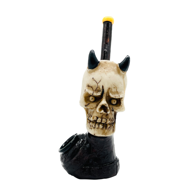 SKULL RESIN PIPE YD450-41