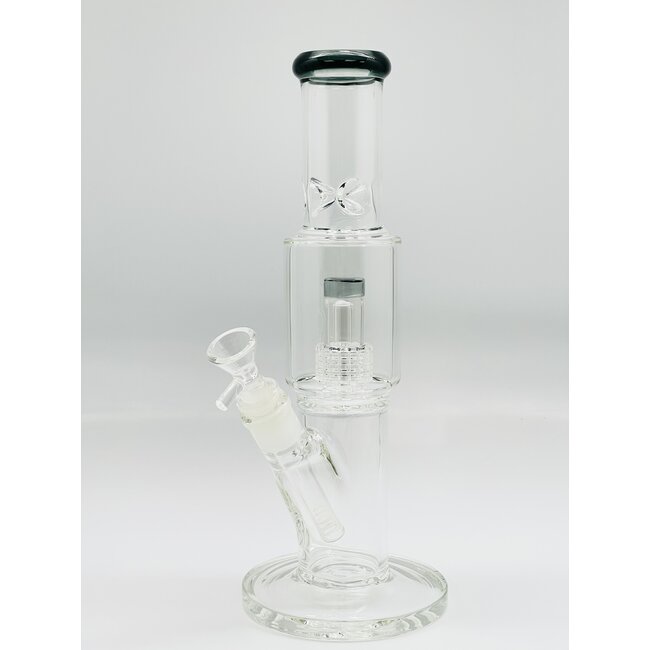 12'' STRAIGHT TUBE HONEYCOMB BONG C2245