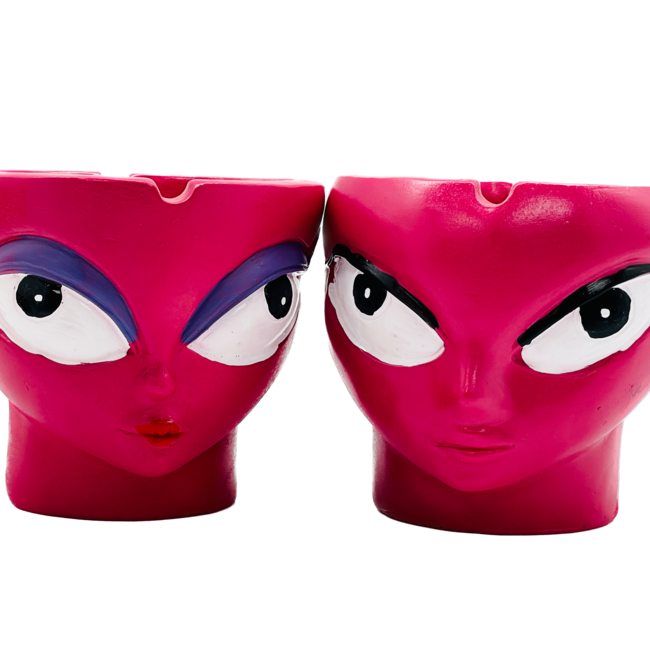 PINK ALIEN ASHTRAY-ASH282