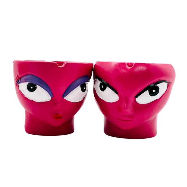 PINK ALIEN ASHTRAY-ASH282
