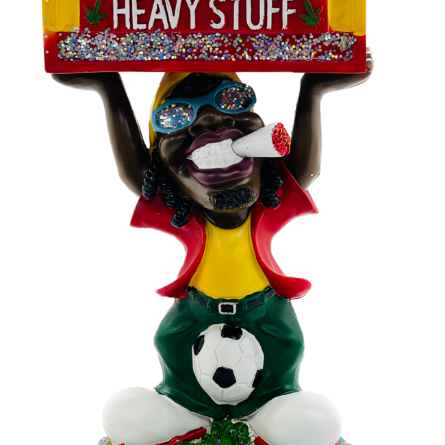 LARGE HEAVY STUFF JAMAICAN MAN ASHTRAY ASH-BIG-06