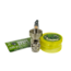 SUGER SKULL 3.5'' GOLD&BLACK ALUMINUM PIPE WITH GRINDER YD351-SS-TY