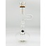 CRYSTAL GLASS 16'' ROUND BASE ZONG BONG C2665