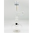 CRYSTAL GLASS 16'' ROUND BASE ZONG BONG C2665