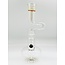 CRYSTAL GLASS 16'' ROUND BASE ZONG BONG C2665