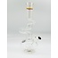 CRYSTAL GLASS 16'' ROUND BASE ZONG BONG C2665