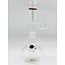CRYSTAL GLASS 16'' ROUND BASE ZONG BONG C2665