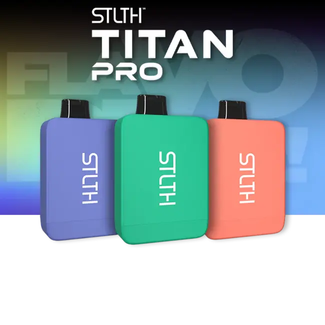 STLTH TITAN STLTH TITAN PRO 15000 PUFFS