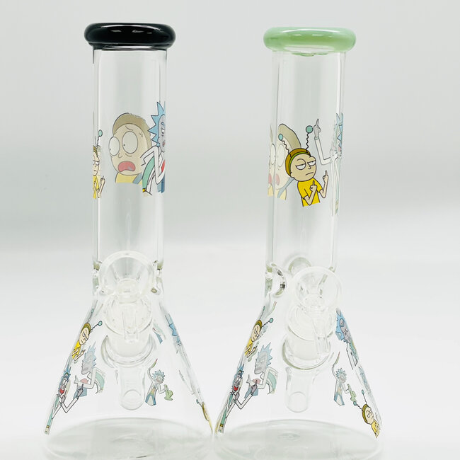 8.5'' RICK&MORTY BEAKER BONG C6299