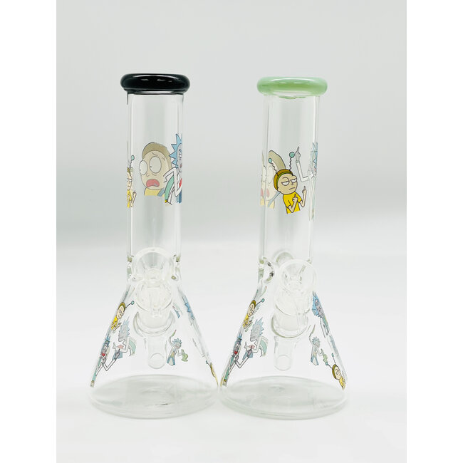 8.5'' RICK&MORTY BEAKER BONG C6299