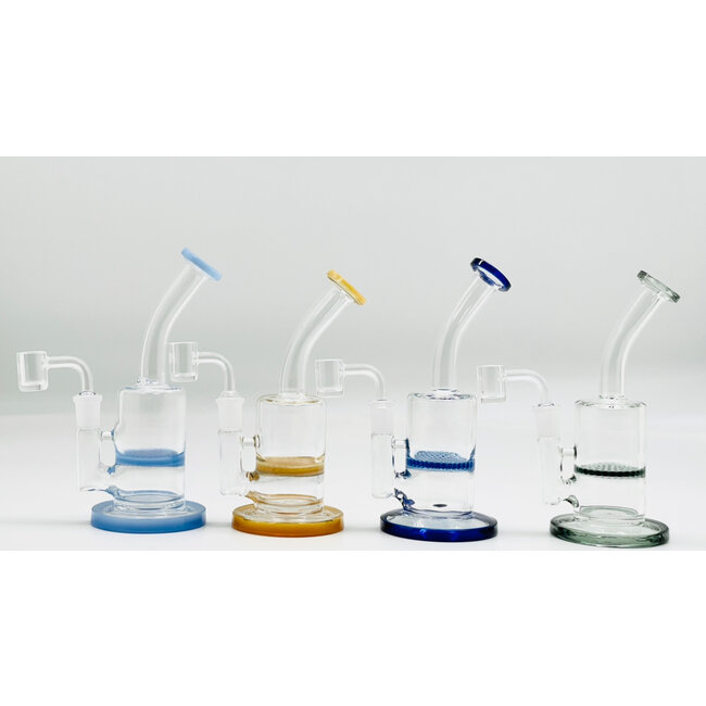 7'' HONEYCOMB PERCOLATOR DAB RIG C4107