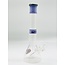 CRYSTAL GLASS 13'' BEAKER BONG C1526