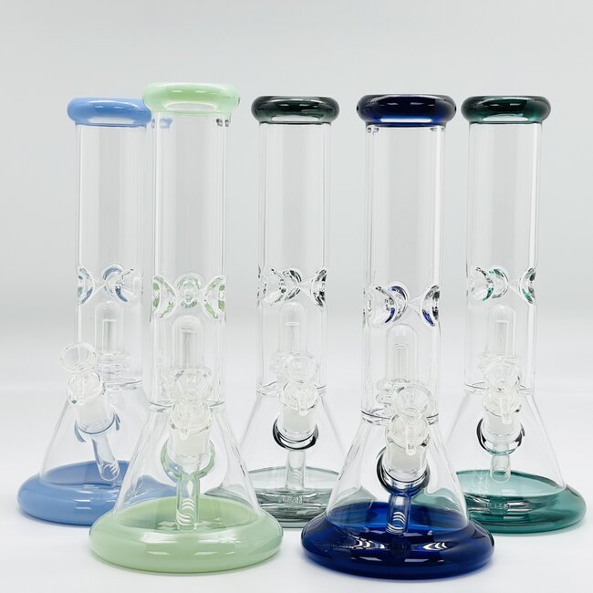 12'' PERCOLATOR WITH ICE PINCH BEAKER BONG C1503