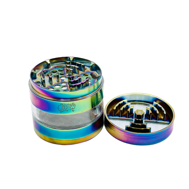 KAPOW KAPOW CLEAR TOP SEE THROUGH WINDOW GRINDER -PH6314CK