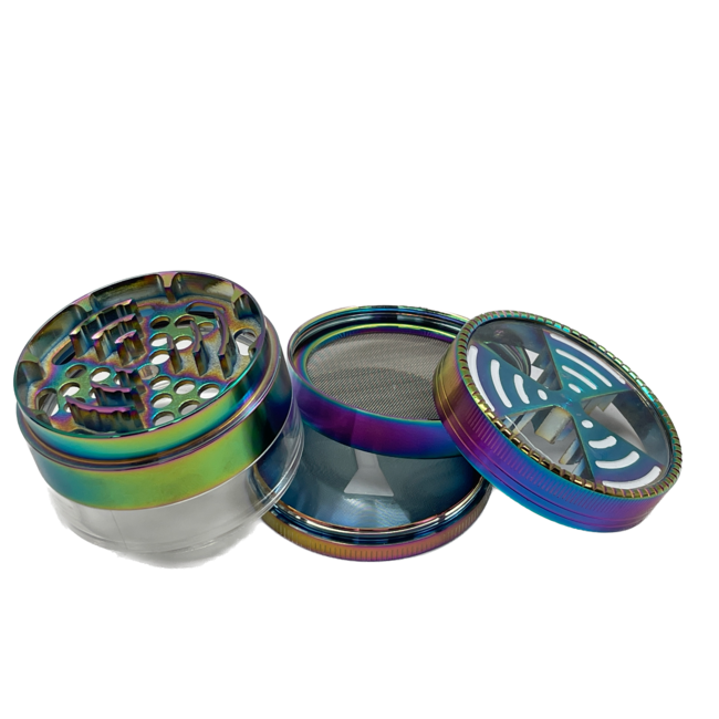 KAPOW KAPOW CLEAR TOP SEE THROUGH WINDOW GRINDER -PH6314CK