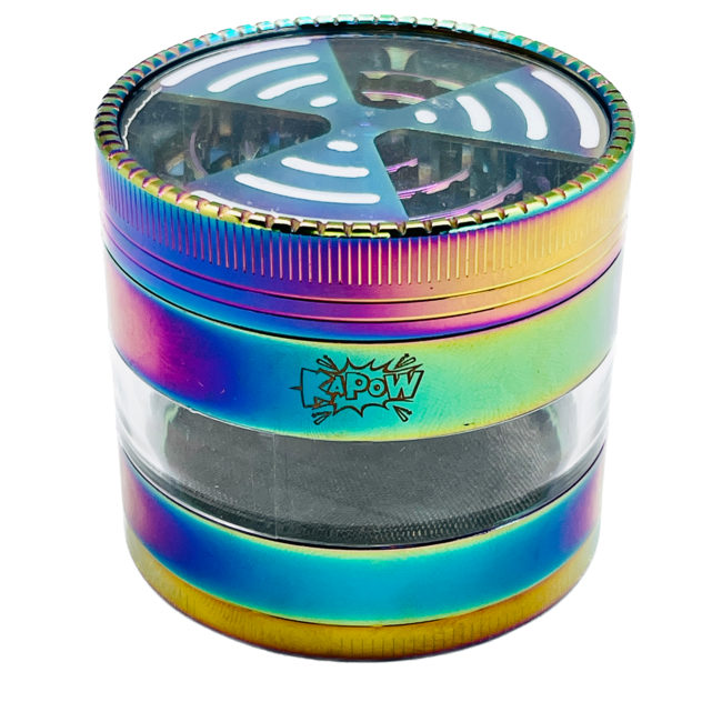 KAPOW KAPOW CLEAR TOP SEE THROUGH WINDOW GRINDER -PH6314CK