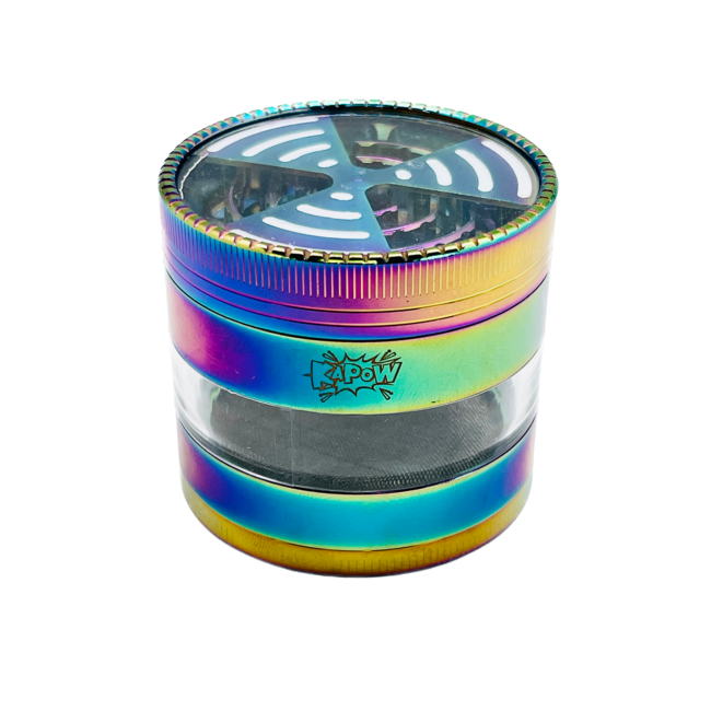KAPOW KAPOW CLEAR TOP SEE THROUGH WINDOW GRINDER -PH6314CK