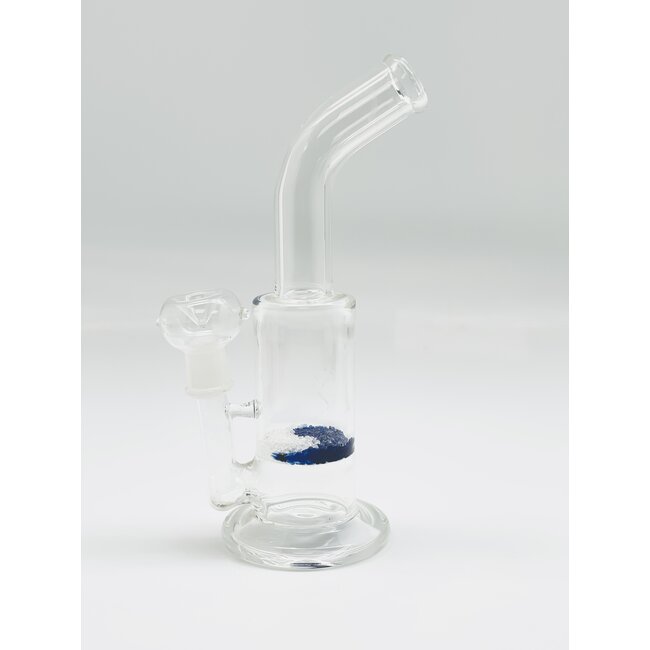 10'' CLEAR HONEYCOMB GLASS BONG