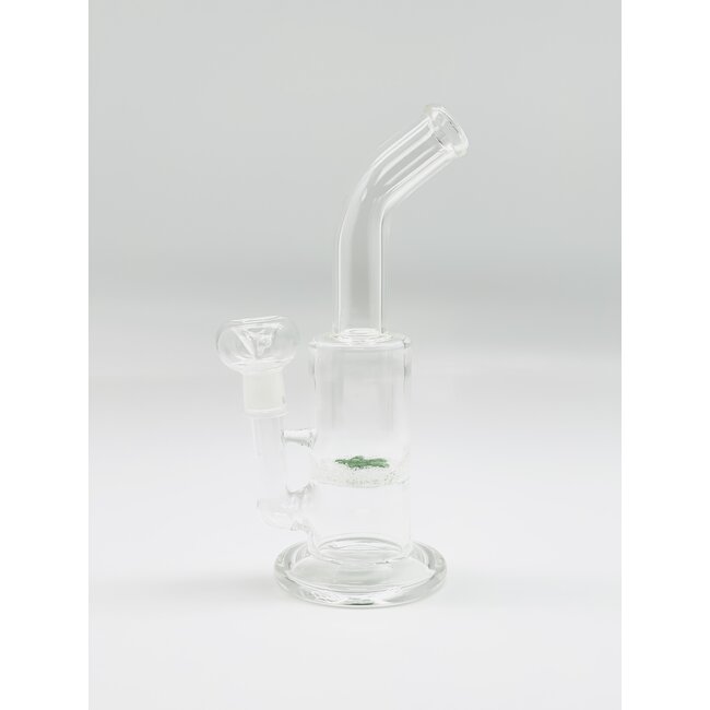 10'' CLEAR HONEYCOMB GLASS BONG