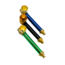 80MM SOLID BRASS PIPE- YD209