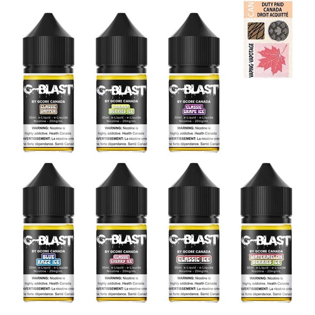 GCORE G-BLAST SALT NIC E JUICE